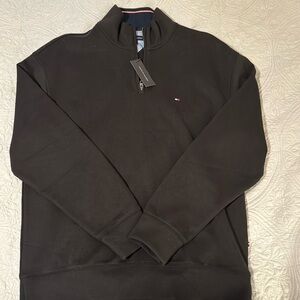 Black half zip